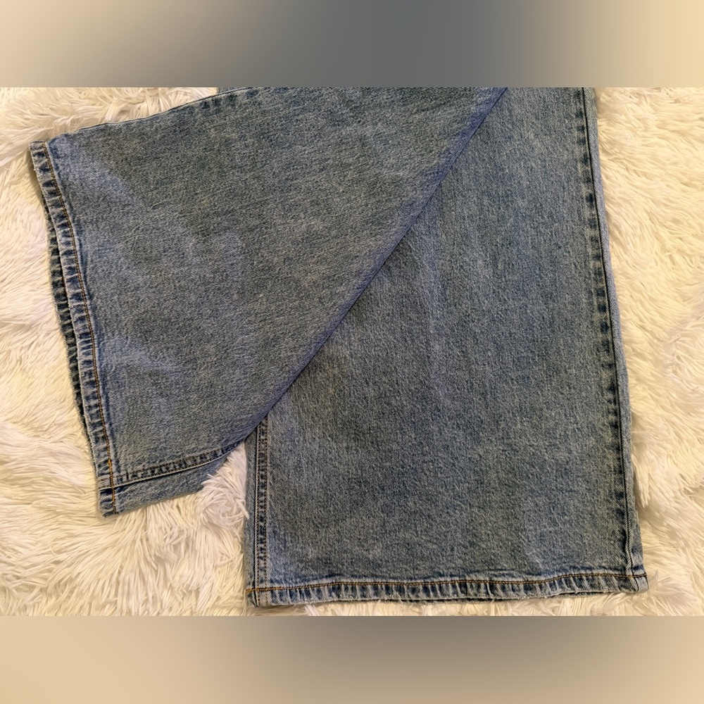 Stylish Light Blue Women's Flare Jeans - Picture 13 of 15